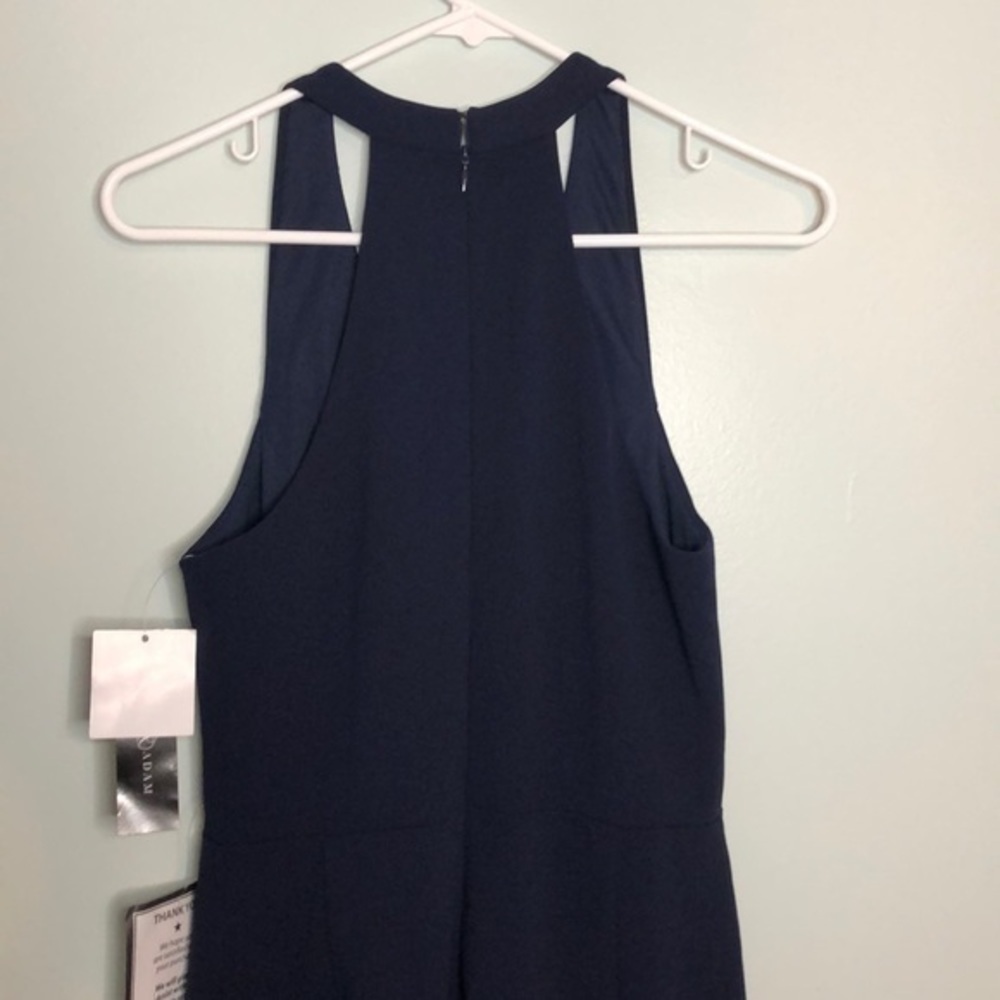 Betsy & Adam high low halter v neck dress … - Picture 6 of 6